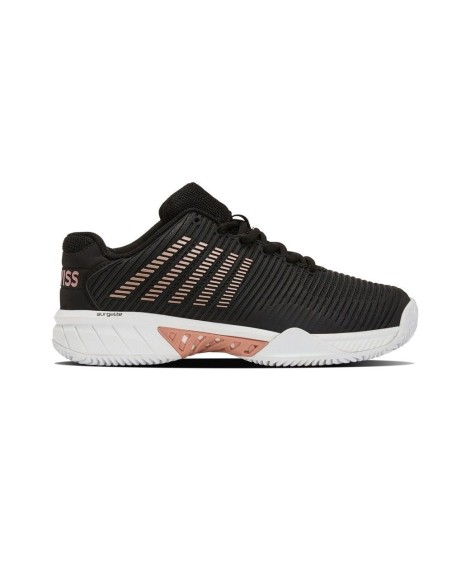 Kswiss Hypercourt Express 2 Hb Negro Rosa Mujer | Ofertas de pádel